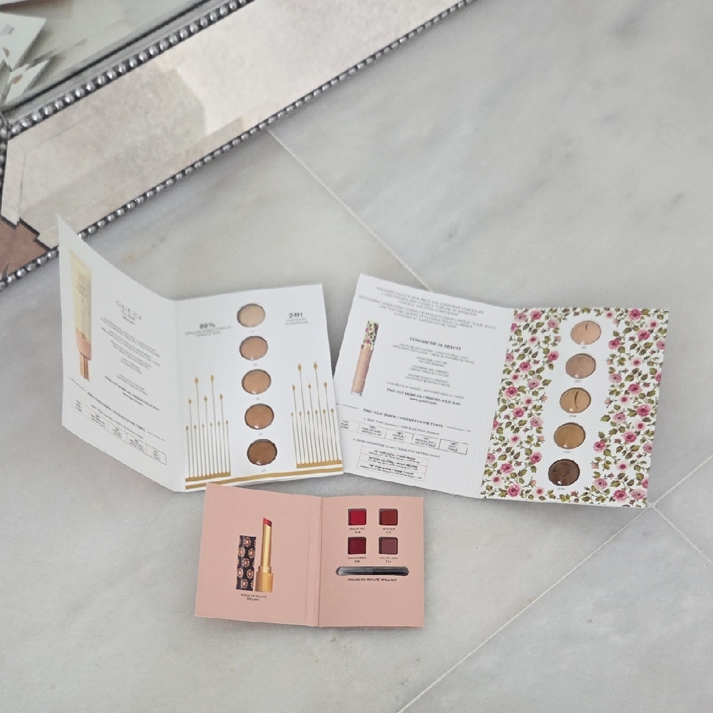 Gucci Designer Makeup Sampling Package NEW!!!